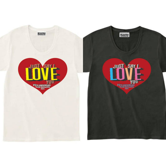 JUST SAY I LOVE YOU Tシャツ（２枚セット）